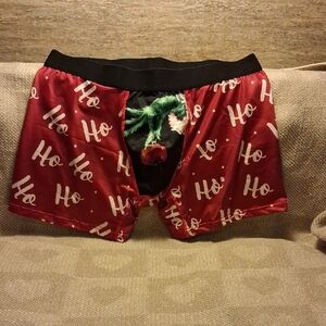 Festive Red Ho Ho Ho Boxers